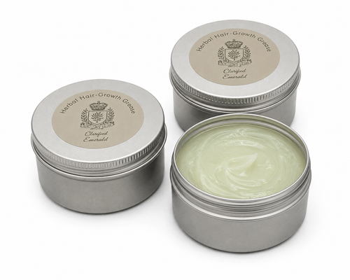 Clarified Emerald Herbal Hair-Growth Grease-Trial Size 2oz.